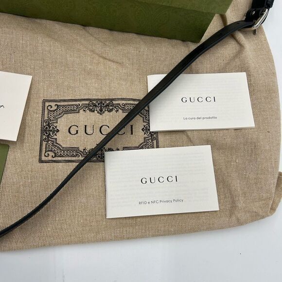 Women’s Gucci calf skin GG shoulder bag detachable shoulder strap made in Italy - Picture 7 of 16